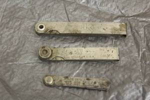 lot 61 image: TOTAL OF 3 STAINLESS STEEL METRIC GAUGES , KASTER &amp K&ampD&nbsp