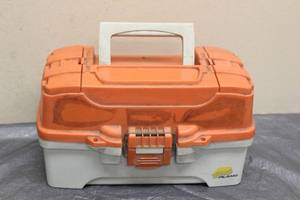 lot 78 image: PLANO TACKLE BOX WITH CONTENTS  SEE PICS&nbsp