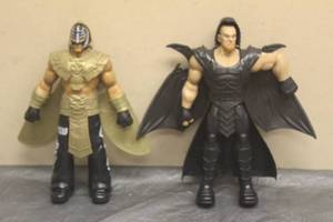 lot 115 image: TOTAL OF 2 MATTEL 2014 WWE COLLECTIBLE 12 ACTION FIGURES ,- REY MISTERIO &amp UNDERTAKER&nbsp
