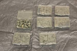 lot 119 image: TOTAL OF 6 GEO CENTRAL CONTAINERS OF PYRITE  FOOLS GOLD MINERALS  SEE PICS&nbsp