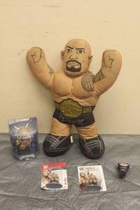 lot 180 image: WWE THE ROCK COLLECTOR LOT  SEE PICS&nbsp
