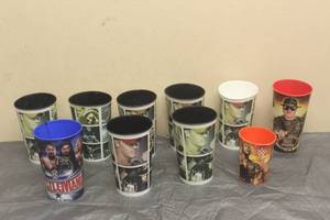 lot 181 image: TOTAL OF 10 WWE COLLECTOR CUPS  SEE PICS&nbsp