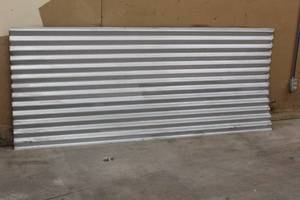 lot 6 image: TOTAL&nbsp OF 4 ALUMINUM PANELS ,7 FT X 35 H