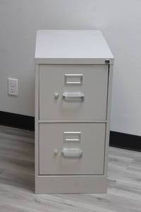 lot 50 image: 2- DRAWER FILE CABINET&nbsp