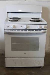 lot 80 image: GE ELECTRIC STOVE&nbsp