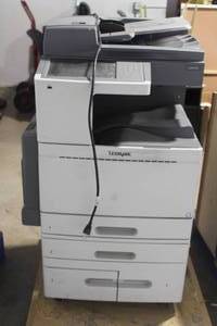 lot 89 image: LEXMARK&nbsp &nbspX954DE PRINTER WITH LED TOUCH SCREEN