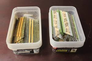 lot 95 image: LOT OF COLLATED FRAMING NAILS