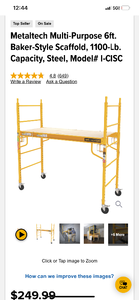 lot 66 image: METAL TECH SCAFFOLDING COMPLETE