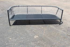 lot 129 image: OSCAR OUTDOOR SOFA 82L&nbsp