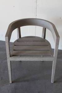 lot 50 image: RH 4514500 WOODEN WAITING ROOM CHAIR&nbsp