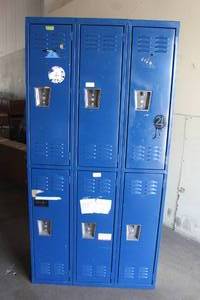lot 69 image: 6 SECTION LOCKER&nbsp