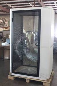 lot 70 image: POPPIN POD 1 PERSON OPEN OFFICE PRIVACY PHONE BOOTH ROOM (BUYER WILL HAVE TILL WED 717 TO REMOVE BY APPOINTMENT ONLY)