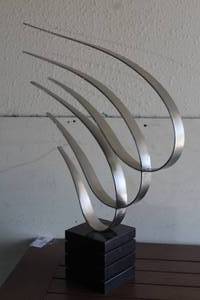 lot 89 image: OVER THE SOFA ABSTRACT SCUPTURE I PERIGOLD&nbsp