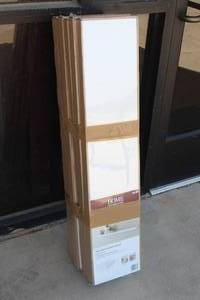 lot 100 image: 6 HOME DECORATIONS COLLECTION DECORATIVE WHITE FINISH SHELVES&nbsp