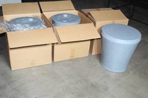 lot 150 image: TOTAL OF 3 LEDGE LOUNGERS IN ORIGINAL BOXES&nbsp