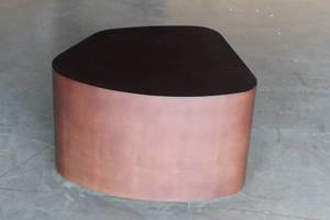 lot 171 image: CLUE BERNHARDT DESIGN ORGANIC OCCASIONAL WOOD FREE FORM TABLE DA90001497 ,&nbsp 22L X 21W X 14H&nbsp