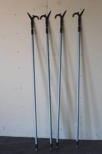 lot 181 image: TOTAL&nbsp OF 4 TELESCOPIC MARINE BOAT HOOKS , 69 H&nbsp