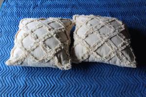 lot 215 image: TOTAL OF 2&nbsp TOSS THROW PILLOWS  SEE PICS