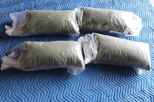 lot 221 image: TOTAL OF 4 WEST ELM TOSS THROW PILLOWS  SEE PICS