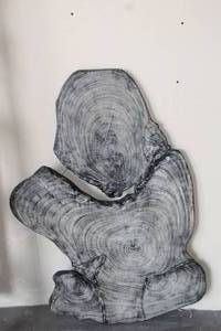 lot 18 image: REAL WOOD SLAB WALL DECOR MADE IN THAILAND 43 X 28&nbsp