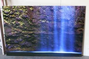 lot 23 image: TRANQUILITY WALL ART 5FT X 41 SIGNED AND NUMBERED 12300