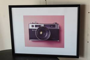 lot 102 image: FRAMED PORTRAIT YASHINON CAMERA&nbsp 25 X 20