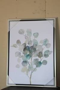 lot 85 image: FRAMED CANVAS WALL ART EUCALYPTUS&nbsp 24 X 34