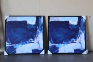 lot 70 image: 2 CHELSEA ART STUDIO SARA BROWN THE DEEP SEA&nbsp 30X30