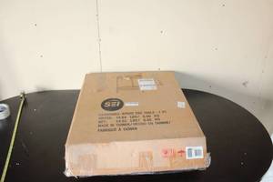 lot 129 image: ROUND METAL END TABLE&nbsp