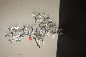 lot 133 image: METAL WALL ART DECOR