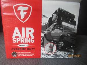 lot 3 image: FIRESTONE AIR SPRING RIDE RITE EXTREME DUTY W21-7600  2700