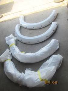 lot 27 image: FENDER FLARES WHITE 033145 FFR-FORD 150 TOTAL FULL SET