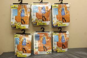 lot 174 image: TOTAL OF 6 ASSORTED HALLOWEEN COSTUMES ADULT KIDS SMALL CHILD SIZES (EACH LOT WILL VARY)