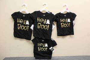 lot 180 image: TOTAL OF 8 CELEBRATE TG SS GRAPHIC HALLOWEEN SHIRTS ASSORTED SIZES SEE PICS&nbsp