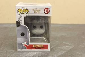 lot 7 image: FUNKO POP CHRISTOPHER ROBIN EEYORE #437