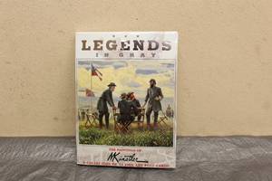lot 21 image: LEGENDS IN GRAY THE PAINTINGS OF MORT KUNSTLER COLLECTION (10 OF 12 PIECES)