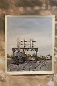 lot 58 image: THE AMERICA THAT WAS FROM THE COLLECTION OF SAFETRAN SYSTEMS SIGNED BY FRANK SMITH DATED 1975 21HX17.5W