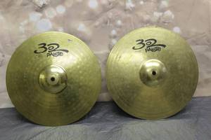 lot 70 image: 2 PAISTE 302 PAISTE 13 HI-HAT CYMBALS