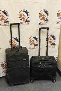 lot 75 image: 2 PIECES SAMSONITE ROLLING LUGGAGE&nbsp
