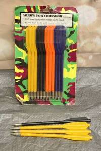 lot 116 image: LOT OF CROSSBOW ARROWS&nbsp