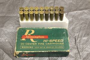 lot 118 image: REMINGTON HI-SPEED&nbsp 30X30 RIFLE CARTRIDGES 18 TOTAL