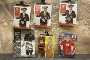 lot 14 image: 6. ASSORTED HALLOWEEN COSTUMES VARIOUS SIZES SEE PICS