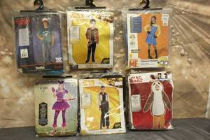 lot 54 image: 6. ASSORTED HALLOWEEN COSTUMES VARIOUS SIZES SEE PICS