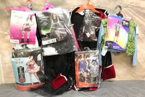 lot 67 image: 6. ASSORTED HALLOWEEN COSTUMES VARIOUS SIZES SEE PICS