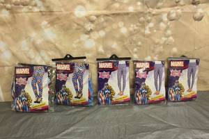 lot 78 image: 5 MARVEL AMERICAN DREAM LEGGINGS VARIOUS SIZES SEE PICS