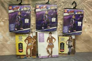 lot 121 image: 6. ASSORTED HALLOWEEN COSTUMES VARIOUS SIZES SEE PICS