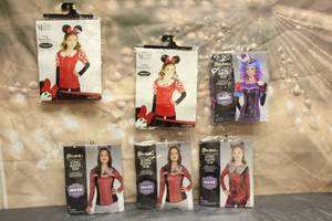 lot 131 image: 6. ASSORTED HALLOWEEN COSTUMES VARIOUS SIZES SEE PICS