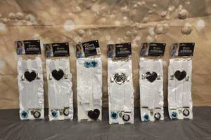 lot 136 image: 6. HALLOWEEN STORYBOOK WONDERLAND SUSPENDERS&nbsp SEE PICS