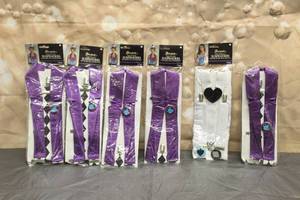 lot 150 image: 6.&nbsp HALLOWEEN COSTUME SUSPENDERS SEE PICS