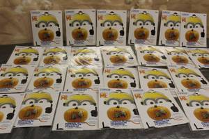 lot 160 image: GENEROUS AMOUNT ILLUMINATION ENTERTAINMENT DESPICABLE ME PUMPKIN TATTOOS&nbsp SEE PICS